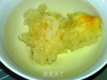 Make The silver spoon of the red date mountain step 1