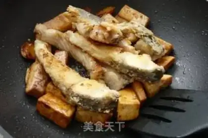 Make Potato fried fish step 8