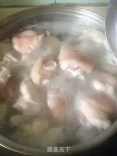 Make Red pig hoof step 1