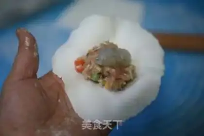 Make Crystal shrimp dumplings step 18