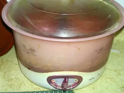 Make The silver spoon of the red date mountain step 5