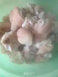 Make Red pig hoof step 2
