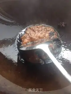 Make Red pig hoof step 3