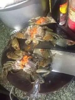 Make Spicy crabs step 0