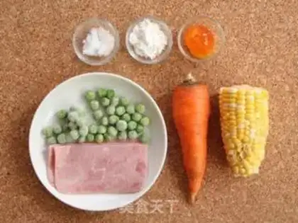 Make Salted egg sour corn step 0