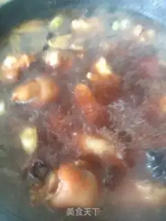 Make Red pig hoof step 5