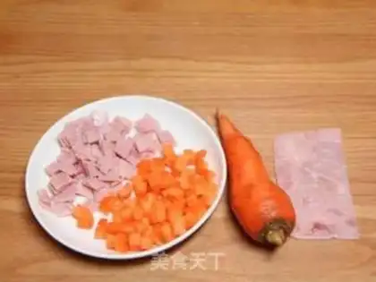 Make Salted egg sour corn step 1