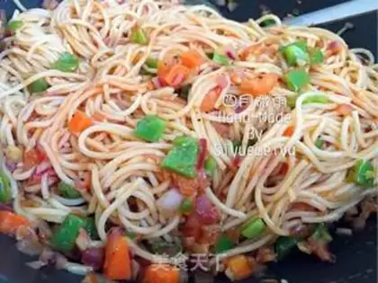 Make Black pepper pasta step 11
