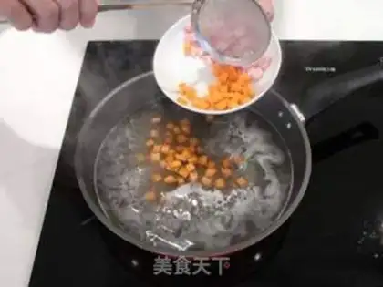 Make Salted egg sour corn step 3
