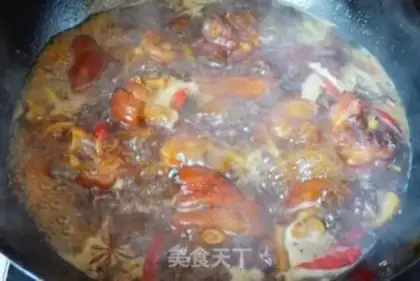 Make Hot pig hoof step 9