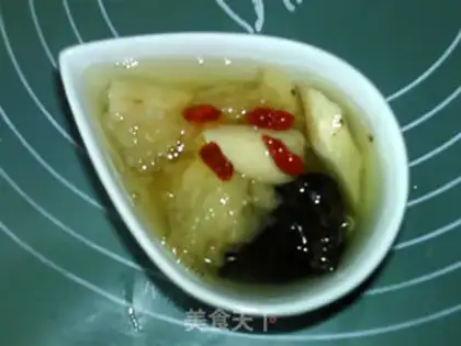 Make The silver spoon of the red date mountain step 8