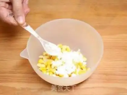 Make Salted egg sour corn step 5