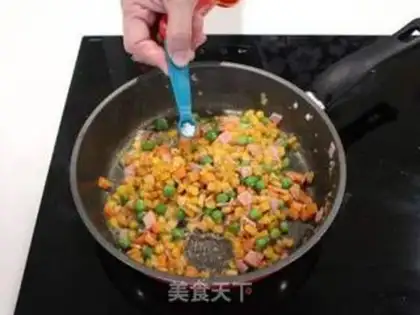 Make Salted egg sour corn step 10