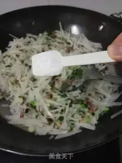 Make Cracker radish cake step 6