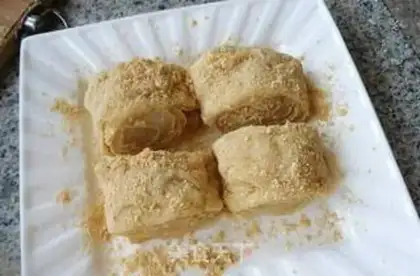 Make Bean rolls step 15