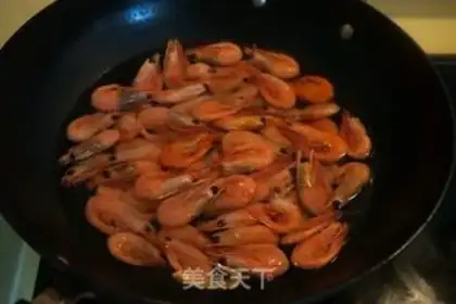 Make Sweet Arctic shrimp step 1