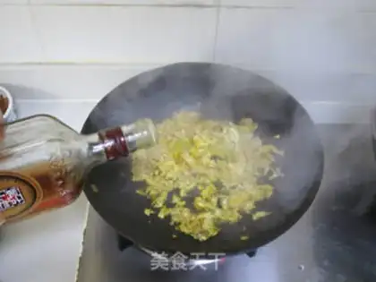 Make Crab powder gold step 4