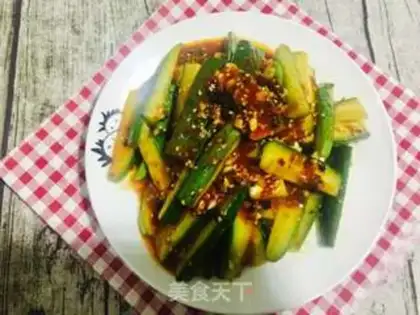 Make Spicy cucumber step 7