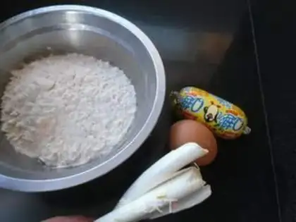 Make Onion waffles step 0