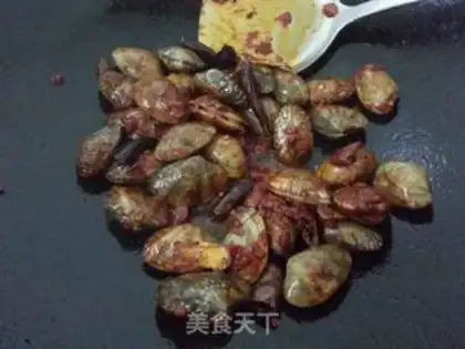 Make Spicy clams step 4