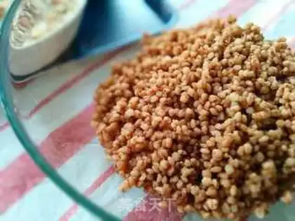Make Red sorghum burgers step 0