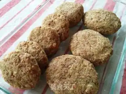 Make Red sorghum burgers step 2
