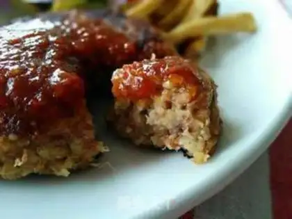 Make Red sorghum burgers step 3