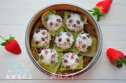 Make Panda Pearlball step 11