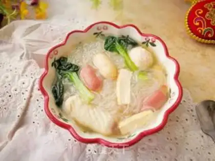 Make A fan soup step 7