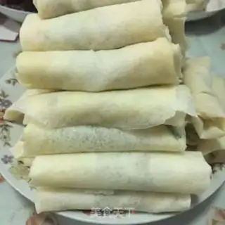Make Spring rolls step 6