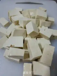 Make Garlic tasting tofu step 2
