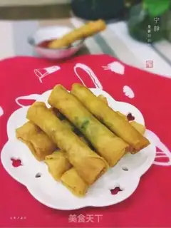 Make Spring rolls step 11