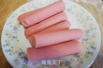 Make Ham rolls step 1