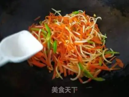Make Carrot sprouts step 6