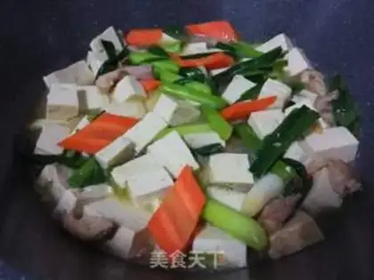 Make Garlic tasting tofu step 7