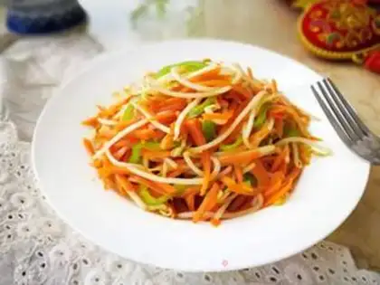 Make Carrot sprouts step 7