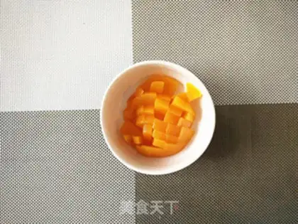 Make Peach omelet step 1