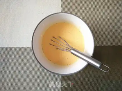 Make Peach omelet step 3