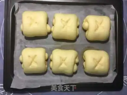 Make Japanese milk rolls step 9
