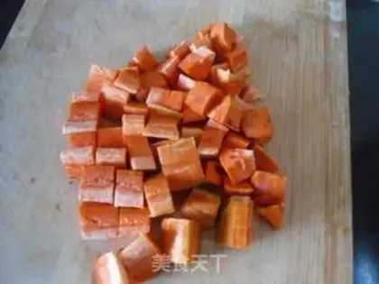 Make Plumbing peanut rice step 6