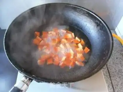 Make Plumbing peanut rice step 7
