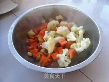 Make Plumbing peanut rice step 10