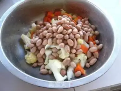 Make Plumbing peanut rice step 11
