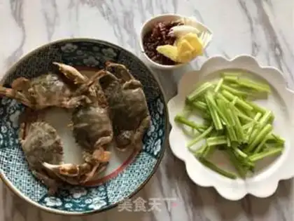 Make Spicy crabs step 0