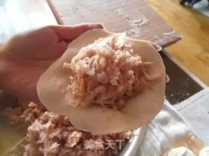 Make Big radish pork bun step 9