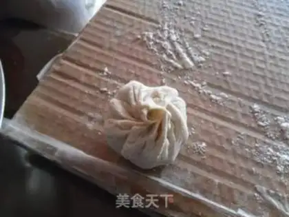 Make Big radish pork bun step 10