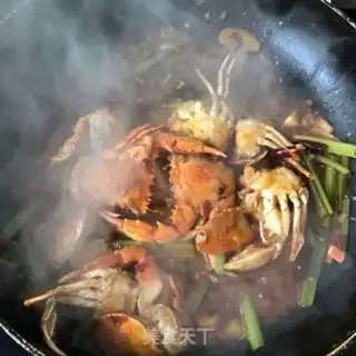 Make Spicy crabs step 8