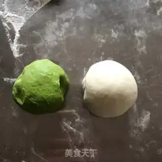 Make Emerald white dumplings step 1