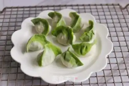 Make Emerald white dumplings step 9