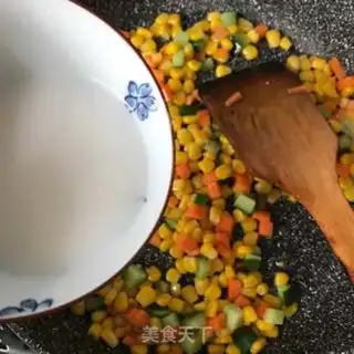 Make Golden Jade is full of pine corn step 6